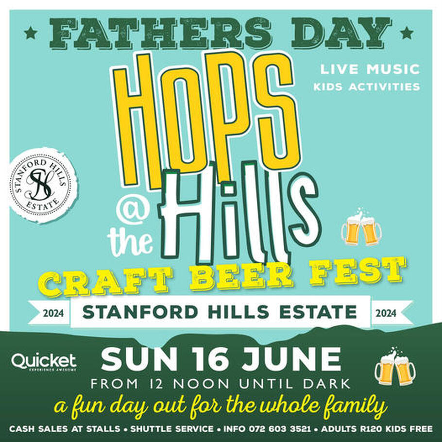Hops on the Hills, beer festival - Stanford Hills - 16th June 2024